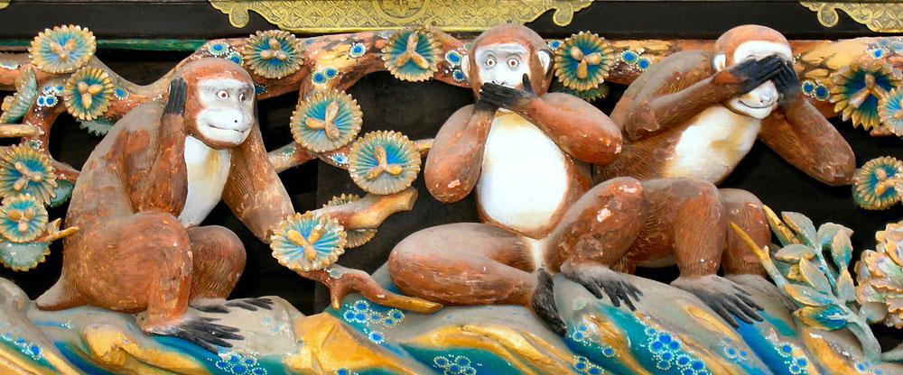 Three Wise MonkeysTosho gu Shrine